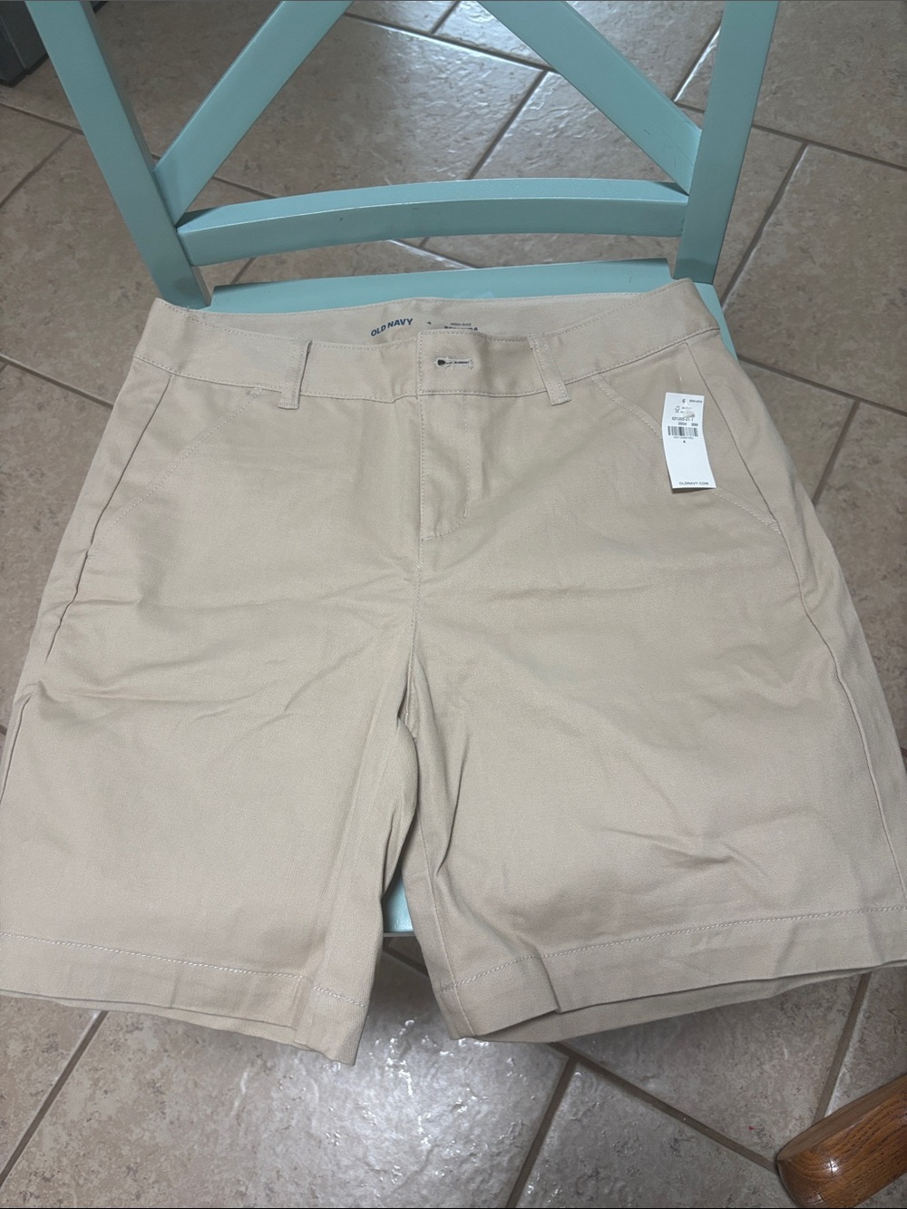 NWT Old Navy Beige Bermuda Shorts